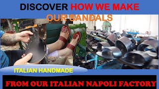 Sandals Manufacturing process Ivan Troy Italian Handmade Leather Shoes [upl. by Cully]