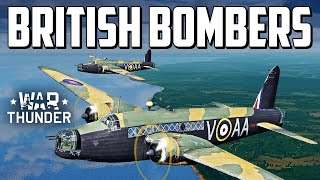 British Bombers  War Thunder [upl. by Tak]