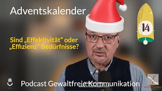 14 Sind „Effektivität“ oder „Effizienz“ Bedürfnisse [upl. by Gawlas18]