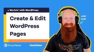 How to Create and Edit a Page in WordPress  Ep 3 Workin with WordPress [upl. by Suoicserp647]