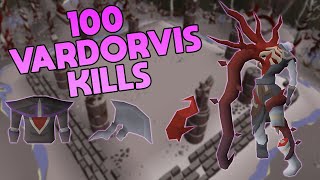 OSRS Vardorvis 100 Kills Challenge  Is the Bounty Worth the Battle [upl. by Mcferren]