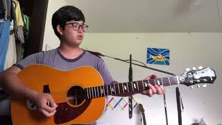 The Beatles  Twist and Shout Guitar Cover John Lennon rhythm [upl. by Pallaton]