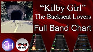 quotKilby Girlquot  The Backseat Lovers  Full Band Chart Preview  Clone Hero  Download [upl. by Portingale]