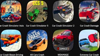 Car Crash Simulator Asia Car Crash Simulator 5 Car Crash Simulator 2 Car Crash Damage [upl. by Yessydo]