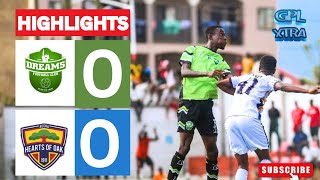 DREAMS FC vs HEARTS OF OAK 00  FULL amp EXTENDED HIGHLIGHTS  GHANA PREMIER LEAGUE GW 7 [upl. by Gnaoh554]