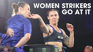 Women Strikers Go At It  Jackie Cataline vs Katharina Lehner  Power Slap 8  Full Match [upl. by Dannel]