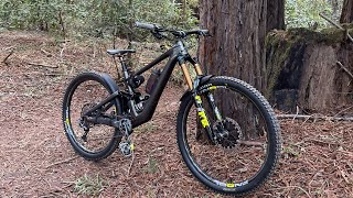 UCSC MTB  new trails run  Specialized Enduro 12822 [upl. by Eydnarb752]