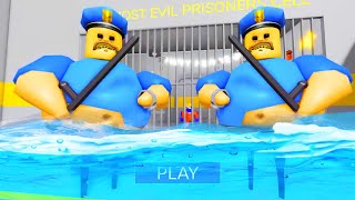 💦WATER BARRY’S PRISON RUN New Obby  Full GAMEPLAY [upl. by Aelber]