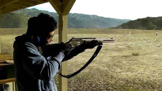 Speed Shooting the Marlin SBL 1895 [upl. by Karlee]