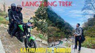 LANGTANG VALLEY TREK  Day 1 Kathmandu To Bamboo 😮 [upl. by Doykos]