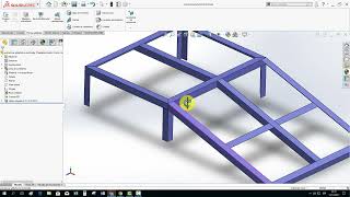 Tutorial Curso en Solidworks 2021 Soporte Inclinado con plano a 45° [upl. by Nylac]