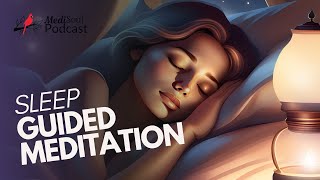 10 minute Sleep Guided Meditation for RESTLESSNESS or DIFFICULTY SLEEPING [upl. by Marji]