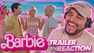 THIS LOOKS FUN Barbie 2023 TRAILER  2 REACTION Margot Robbie  Ryan Gosling  Simu Liu [upl. by Alema]