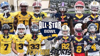 📖 College Athletes From All Over Showcase Talents 🏈🔥2024 Podyum Sports Miami AllStar ⭐️ Bowl 🏝️ [upl. by Bebe]