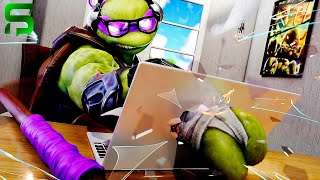 Teenage Mutant Ninja Turtles  Donatello’s Life Story  Nerds Revenge Fortnite [upl. by Animor]