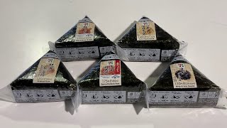 5 Triangle Onigiri  Rice Balls at 7Eleven Japan [upl. by Marelya]