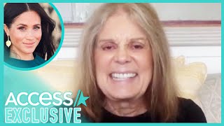 Gloria Steinem Challenges Meghan Markle Princess Stereotype [upl. by Adnalram]