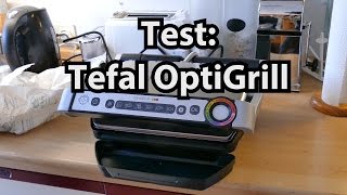 Test OptiGrill von Tefal Grill Review deutsch Modell GC702D von Caulius probiert es aus [upl. by Douglas]