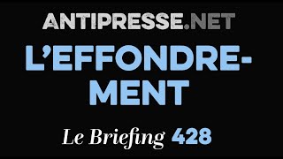 L’EFFONDREMENT 922024 — Le briefing avec Slobodan Despot [upl. by Hartzke463]