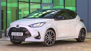 New Toyota Yaris Hybrid GR Sport 2023  FIRST LOOK Exterior Interior amp Price [upl. by Breanne325]