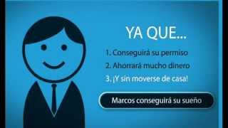 Practicatest vídeo corporativo autoescuela online 24 horas [upl. by Bratton]