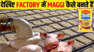 देखिए Factory में Maggi कैसे बनती है  Factory Mein Maggi Kaise Banti Hai  Maggie Noodles [upl. by Nov]