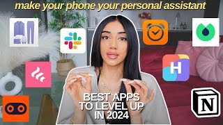 Best Productivity Apps amp Systems 2024  how I organise my whole life and use my phone to LEVEL UP [upl. by Grail]