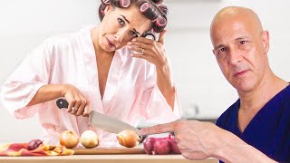 7 Ways to Cut Onions Without Burning Your Eyes  Dr Mandell [upl. by Valery]