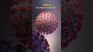 Virus vs Antibody 🗿👺 shorts biology science space [upl. by Seidule]