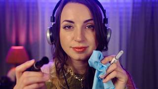 ASMR Meticulously Cleaning You  Camera Cleaning amp EarMic Cleaning [upl. by Corotto]