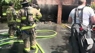 Carlton Lane Fire Video 3 [upl. by Adilen]