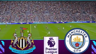 Newcastle United vs Manchester City  Premier League 202425  eFootball Match [upl. by Siurtemed]