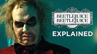 BEETLEJUICE BEETLEJUICE Ending Explained Full Movie Breakdown [upl. by Enymsaj]