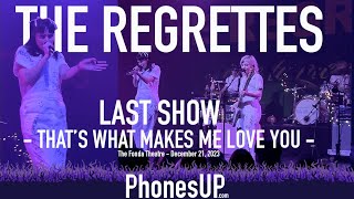 Thats What Makes Me Love You LIVE  The Regrettes LIVE  122123  Last Show Ever  PhonesUP [upl. by Jeanne]