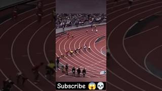 4×100M Relay Olympic Final😱jamaica usa sprinter sprinting 100k 100 relay usainbolt running [upl. by Tterag]