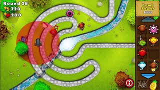 Bloons TD 5 10 Year Anniversary Park Path Easy Mode [upl. by Capp]