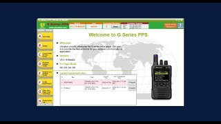 Programming a P25 Trunk system on a Unication pager [upl. by Cochard]