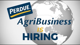 Perdue AgriBusiness is Hiring [upl. by Mehelhteb]