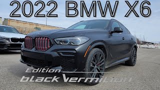 NEW ARRIVAL 2022 BMW X6 Black Vermillion Edition [upl. by Oman298]