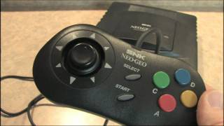 Classic Game Room HD NEOGEO CD Controller review [upl. by Niabi]