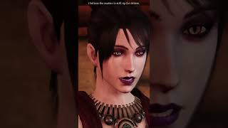 Morrigan and Oghren about her romance with Grey Warden part 1 🤣 dao dragonageorigins [upl. by Eldwon]