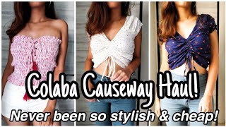 Colaba Causeway Haul 2018  Street shopping in Mumbai  Best outfits  Harshala Patil [upl. by Schmeltzer198]