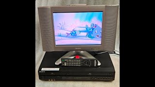 SONY SLV D281P DVDVCR Combo DVD Player Recorder [upl. by Shiekh427]