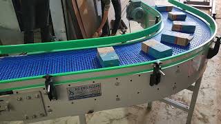 Modular Belt Conveyor  Curve Conveyors [upl. by Aliehs]