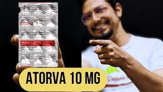 Atorva 10 mg tablet uses  atorvastatin side effects  atorvastatin uses  Cholesterol medicine [upl. by Edalb]