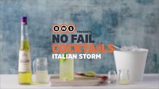 Italian Storm Cocktail  BWS [upl. by Greeley]