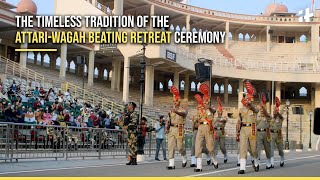 Republic Day 2024 The Timeless Tradition of the AttariWagah Beating Retreat Ceremony [upl. by Eivets]