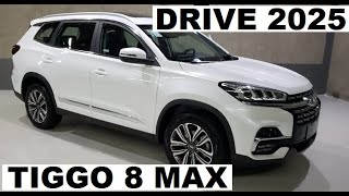 CHERY TIGGO 8 MAX DRIVE 2025 CORES VERSÕES PREÇOS [upl. by Aara]