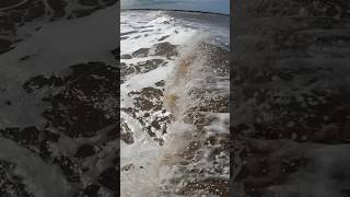 Crystal clear water uksurf goprosurfing leasowe [upl. by Ybrik]