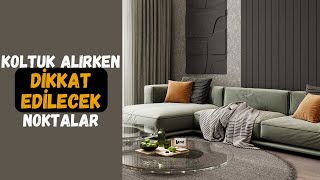 Koltuk Alırken Dikkat Edilecek Noktalar [upl. by Brodie]